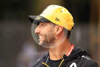 World © Octane Photographic Ltd. Formula 1 – Monaco GP. Paddock. Renault Sport F1 Team RS19 – Daniel Ricciardo. Monte-Carlo, Monaco. Wednesday 22nd May 2019.