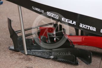 World © Octane Photographic Ltd. Formula 1 – Monaco GP. Setup. Alfa Romeo Racing C38. Monte-Carlo, Monaco. Wednesday 22nd May 2019.