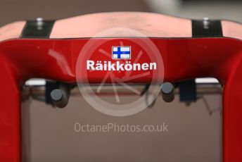 World © Octane Photographic Ltd. Formula 1 – Monaco GP. Setup. Alfa Romeo Racing C38 – Kimi Raikkonen. Monte-Carlo, Monaco. Wednesday 22nd May 2019.