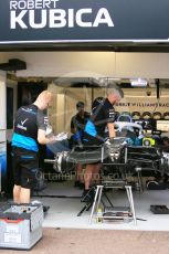 World © Octane Photographic Ltd. Formula 1 – Monaco GP. Setup. ROKiT Williams Racing FW 42. Monte-Carlo, Monaco. Wednesday 22nd May 2019.