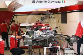 World © Octane Photographic Ltd. Formula 1 – Monaco GP. Setup. Alfa Romeo Racing C38 – Antonio Giovinazzi. Monte-Carlo, Monaco. Wednesday 22nd May 2019.