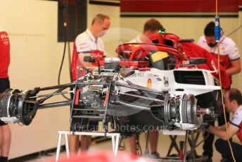 World © Octane Photographic Ltd. Formula 1 – Monaco GP. Setup. Alfa Romeo Racing C38 – Kimi Raikkonen. Monte-Carlo, Monaco. Wednesday 22nd May 2019.