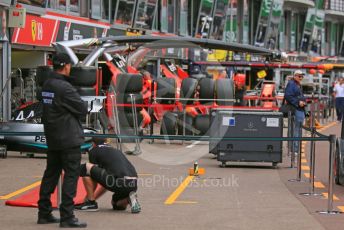 World © Octane Photographic Ltd. Formula 1 – Monaco GP. Atmosphere/Pitlane. Monte-Carlo, Monaco. Wednesday 22nd May 2019.