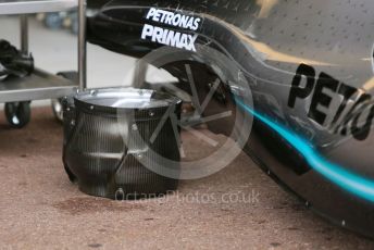World © Octane Photographic Ltd. Formula 1 – Monaco GP. Setup. Mercedes AMG Petronas Motorsport AMG F1 W10 EQ Power+. Monte-Carlo, Monaco. Wednesday 22nd May 2019.