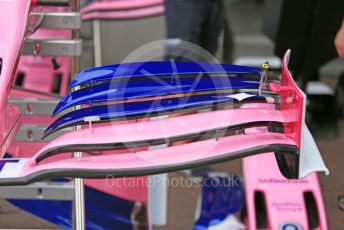 World © Octane Photographic Ltd. Formula 1 – Monaco GP. Setup. SportPesa Racing Point RP19. Monte-Carlo, Monaco. Wednesday 22nd May 2019.