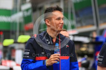 World © Octane Photographic Ltd. Formula 1 – Monaco GP. Track Walk. Scuderia Toro Rosso STR14 – Alexander Albon. Monte-Carlo, Monaco. Wednesday 22nd May 2019.