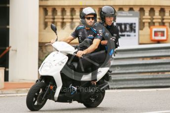 World © Octane Photographic Ltd. Formula 1 – Monaco GP. Track Walk. ROKiT Williams Racing FW42 – Robert Kubica. Monte-Carlo, Monaco. Wednesday 22nd May 2019.