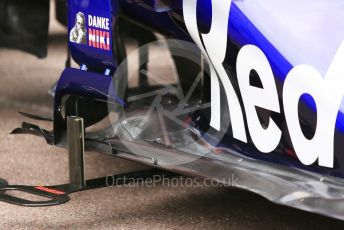 World © Octane Photographic Ltd. Formula 1 – Monaco GP. Scrutineering. Scuderia Toro Rosso STR14 with Danke Niki markings. Monte-Carlo, Monaco. Wednesday 22nd May 2019.