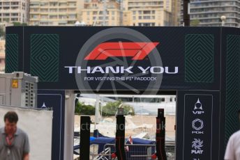 World © Octane Photographic Ltd. Formula 1 – Monaco GP. Paddock. Paddock exit. Monte-Carlo, Monaco. Wednesday 22nd May 2019.