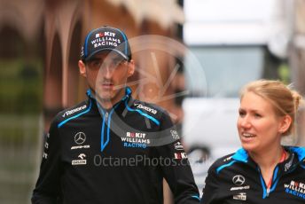 World © Octane Photographic Ltd. Formula 1 – Monaco GP. Paddock. ROKiT Williams Racing FW42 – Robert Kubica. Monte-Carlo, Monaco. Wednesday 22nd May 2019.