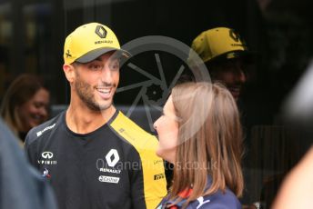World © Octane Photographic Ltd. Formula 1 – Monaco GP. Paddock. Renault Sport F1 Team RS19 – Daniel Ricciardo. Monte-Carlo, Monaco. Wednesday 22nd May 2019.