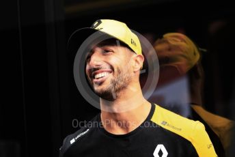 World © Octane Photographic Ltd. Formula 1 – Monaco GP. Paddock. Renault Sport F1 Team RS19 – Daniel Ricciardo. Monte-Carlo, Monaco. Wednesday 22nd May 2019.