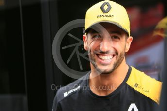 World © Octane Photographic Ltd. Formula 1 – Monaco GP. Paddock. Renault Sport F1 Team RS19 – Daniel Ricciardo. Monte-Carlo, Monaco. Wednesday 22nd May 2019.