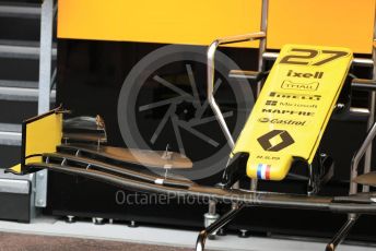 World © Octane Photographic Ltd. Formula 1 – Monaco GP. Setup. Renault Sport F1 Team RS19 – Nico Hulkenberg. Monte-Carlo, Monaco. Wednesday 22nd May 2019.