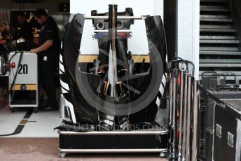 World © Octane Photographic Ltd. Formula 1 – Monaco GP. Setup. Rich Energy Haas F1 Team VF19. Monte-Carlo, Monaco. Wednesday 22nd May 2019.