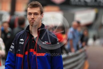 World © Octane Photographic Ltd. Formula 1 – Monaco GP. Track Walk. Scuderia Toro Rosso STR14 – Daniil Kvyat. Monte-Carlo, Monaco. Wednesday 22nd May 2019.