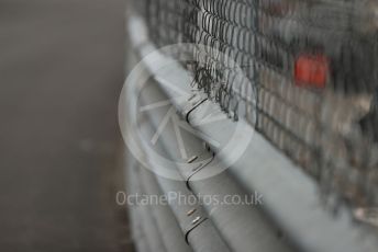 World © Octane Photographic Ltd. Formula 1 – Monaco GP. Atmosphere/Armco. Monte-Carlo, Monaco. Wednesday 22nd May 2019.