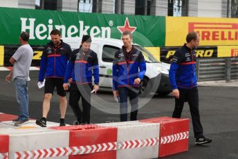 World © Octane Photographic Ltd. Formula 1 – Monaco GP. Track Walk. Scuderia Toro Rosso STR14 – Alexander Albon. Monte-Carlo, Monaco. Wednesday 22nd May 2019.