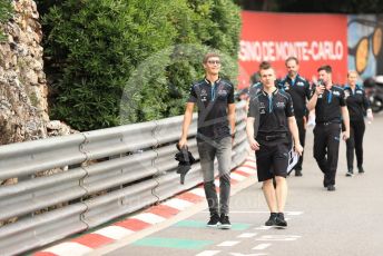 World © Octane Photographic Ltd. Formula 1 – Monaco GP. Track Walk. ROKiT Williams Racing FW 42 – George Russell. Monte-Carlo, Monaco. Wednesday 22nd May 2019.
