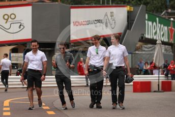 World © Octane Photographic Ltd. Formula 1 – Monaco GP. Track walk. McLaren MCL34 – Lando Norris. Monte-Carlo, Monaco. Wednesday 22nd May 2019.