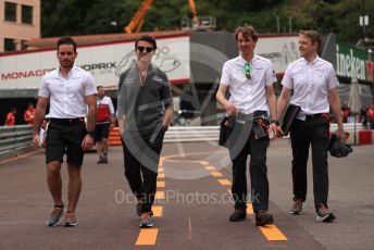 World © Octane Photographic Ltd. Formula 1 – Monaco GP. Track walk. McLaren MCL34 – Lando Norris. Monte-Carlo, Monaco. Wednesday 22nd May 2019.