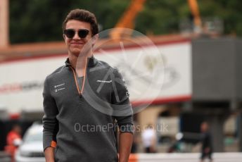 World © Octane Photographic Ltd. Formula 1 – Monaco GP. Track walk. McLaren MCL34 – Lando Norris. Monte-Carlo, Monaco. Wednesday 22nd May 2019.