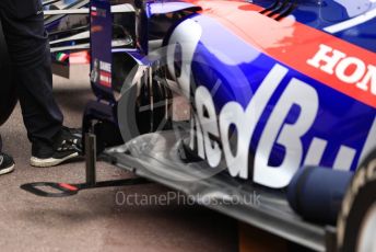 World © Octane Photographic Ltd. Formula 1 – Monaco GP. Scrutineering. Scuderia Toro Rosso STR14. Monte-Carlo, Monaco. Wednesday 22nd May 2019.