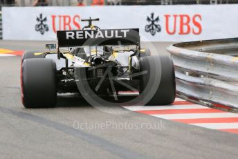 World © Octane Photographic Ltd. Formula 1 – Monaco GP. Practice 1. Renault Sport F1 Team RS19 – Daniel Ricciardo. Monte-Carlo, Monaco. Thursday 23rd May 2019.