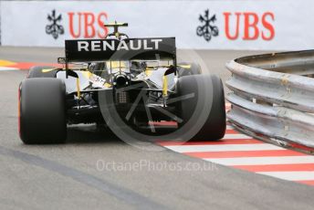 World © Octane Photographic Ltd. Formula 1 – Monaco GP. Practice 1. Renault Sport F1 Team RS19 – Nico Hulkenberg. Monte-Carlo, Monaco. Thursday 23rd May 2019.