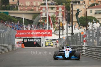 World © Octane Photographic Ltd. Formula 1 – Monaco GP. Practice 1. ROKiT Williams Racing FW42 – Robert Kubica. Monte-Carlo, Monaco. Thursday 23rd May 2019.