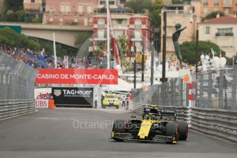 World © Octane Photographic Ltd. Formula 1 – Monaco GP. Practice 1. Renault Sport F1 Team RS19 – Nico Hulkenberg. Monte-Carlo, Monaco. Thursday 23rd May 2019.