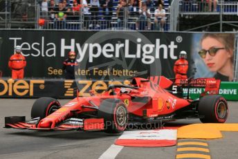 World © Octane Photographic Ltd. Formula 1 – Monaco GP. Practice 1. Scuderia Ferrari SF90 – Sebastian Vettel. Monte-Carlo, Monaco. Thursday 23rd May 2019.