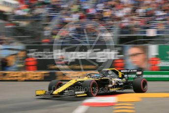 World © Octane Photographic Ltd. Formula 1 – Monaco GP. Practice 1. Renault Sport F1 Team RS19 – Daniel Ricciardo. Monte-Carlo, Monaco. Thursday 23rd May 2019.