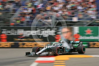 World © Octane Photographic Ltd. Formula 1 – Monaco GP. Practice 1. Mercedes AMG Petronas Motorsport AMG F1 W10 EQ Power+ - Valtteri Bottas. Monte-Carlo, Monaco. Thursday 23rd May 2019.