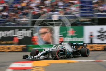 World © Octane Photographic Ltd. Formula 1 – Monaco GP. Practice 1. Mercedes AMG Petronas Motorsport AMG F1 W10 EQ Power+ - Lewis Hamilton. Monte-Carlo, Monaco. Thursday 23rd May 2019.