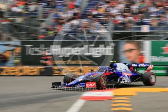 World © Octane Photographic Ltd. Formula 1 – Monaco GP. Practice 1. Scuderia Toro Rosso STR14 – Alexander Albon. Monte-Carlo, Monaco. Thursday 23rd May 2019.