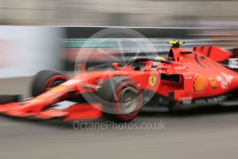 World © Octane Photographic Ltd. Formula 1 – Monaco GP. Practice 1. Scuderia Ferrari SF90 – Charles Leclerc. Monte-Carlo, Monaco. Thursday 23rd May 2019.