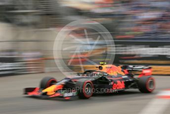 World © Octane Photographic Ltd. Formula 1 – Monaco GP. Practice 1. Aston Martin Red Bull Racing RB15 – Pierre Gasly. Monte-Carlo, Monaco. Thursday 23rd May 2019.