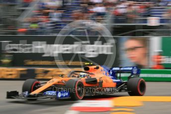 World © Octane Photographic Ltd. Formula 1 – Monaco GP. Practice 1. McLaren MCL34 – Lando Norris. Monte-Carlo, Monaco. Thursday 23rd May 2019.