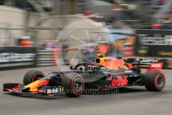 World © Octane Photographic Ltd. Formula 1 – Monaco GP. Practice 1. Aston Martin Red Bull Racing RB15 – Pierre Gasly. Monte-Carlo, Monaco. Thursday 23rd May 2019.