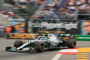 World © Octane Photographic Ltd. Formula 1 – Monaco GP. Practice 1. Mercedes AMG Petronas Motorsport AMG F1 W10 EQ Power+ - Valtteri Bottas. Monte-Carlo, Monaco. Thursday 23rd May 2019.