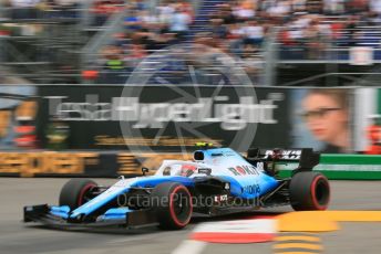 World © Octane Photographic Ltd. Formula 1 – Monaco GP. Practice 1. ROKiT Williams Racing FW42 – Robert Kubica. Monte-Carlo, Monaco. Thursday 23rd May 2019.