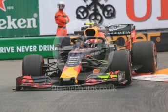 World © Octane Photographic Ltd. Formula 1 – Monaco GP. Practice 1. Aston Martin Red Bull Racing RB15 – Pierre Gasly. Monte-Carlo, Monaco. Thursday 23rd May 2019.