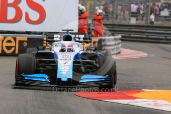 World © Octane Photographic Ltd. Formula 1 – Monaco GP. Practice 1. ROKiT Williams Racing FW 42 – George Russell. Monte-Carlo, Monaco. Thursday 23rd May 2019.