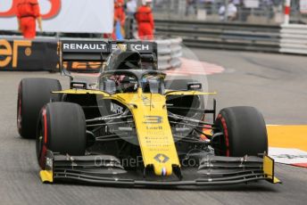 World © Octane Photographic Ltd. Formula 1 – Monaco GP. Practice 1. Renault Sport F1 Team RS19 – Daniel Ricciardo. Monte-Carlo, Monaco. Thursday 23rd May 2019.