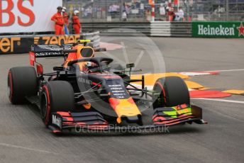 World © Octane Photographic Ltd. Formula 1 – Monaco GP. Practice 1. Aston Martin Red Bull Racing RB15 – Pierre Gasly. Monte-Carlo, Monaco. Thursday 23rd May 2019.