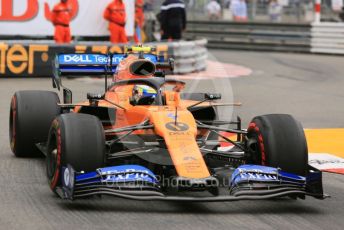 World © Octane Photographic Ltd. Formula 1 – Monaco GP. Practice 1. McLaren MCL34 – Lando Norris. Monte-Carlo, Monaco. Thursday 23rd May 2019.