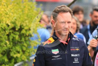 World © Octane Photographic Ltd. Formula 1 - Monaco GP. Practice 1. Christian Horner - Team Principal of Red Bull Racing. Monte-Carlo, Monaco. Thursday 23rd May 2019.