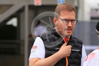 World © Octane Photographic Ltd. Formula 1 - Monaco GP. Practice 1. Andreas Seidl, Team Principle at McLaren. Monte-Carlo, Monaco. Thursday 23rd May 2019.