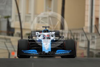 World © Octane Photographic Ltd. Formula 1 – Monaco GP. Practice 1. ROKiT Williams Racing FW 42 – George Russell. Monte-Carlo, Monaco. Thursday 23rd May 2019.